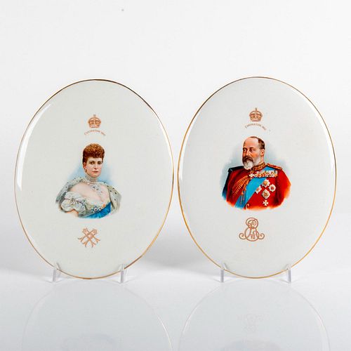 2PC ROYAL DOULTON ROYAL BRITISH