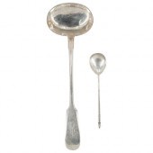 (2PC) RUSSIAN SILVER FLATWARE