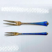 2PC SCANDINAVIAN STERLING SILV