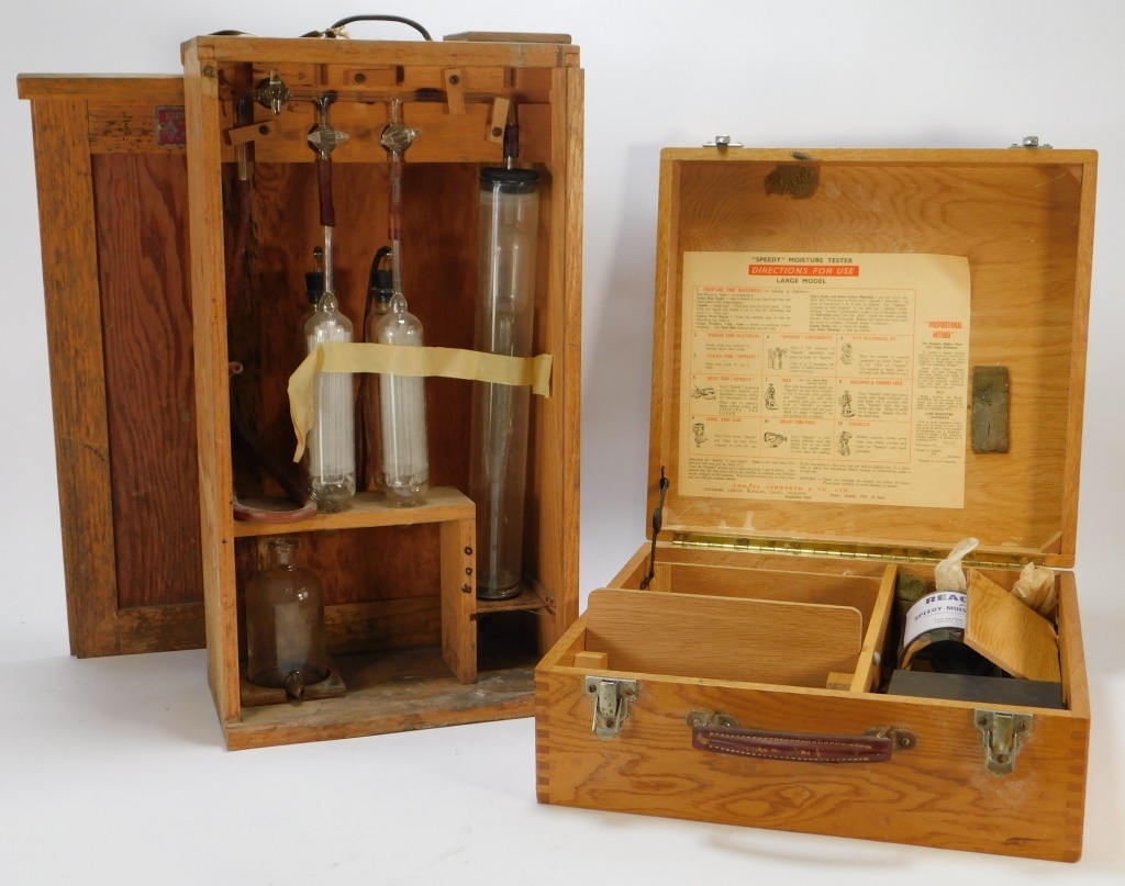 2PC SCIENTIFIC MOISTURE TEST KIT