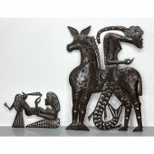 2pc SERGE JOLIMEAU Figural Ste