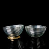 2PC SERVING BOWLS, ANCHOR HOCK
