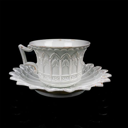 2PC SET ANTIQUE MEISSEN PORCELAIN