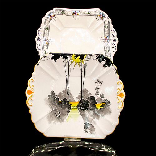 2PC SHELLEY ENGLAND ART DECO