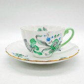 2PC SHELLEY ENGLAND CUP AND SA