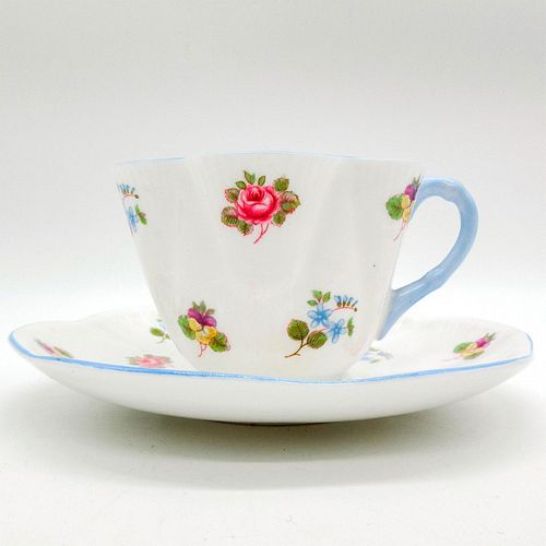 2PC SHELLEY ENGLAND CUP AND SAUCER,