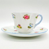 2PC SHELLEY ENGLAND CUP AND SA