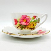 2PC SHELLEY ENGLAND CUP AND SA