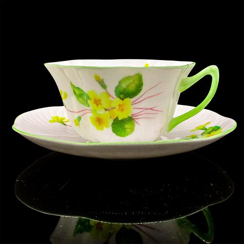 2PC SHELLEY ENGLAND CUP AND SAUCER,