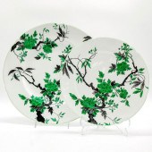 2PC SHELLEY ENGLAND PLATES, OV