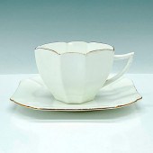 2PC SHELLEY FINE BONE CHINA, T