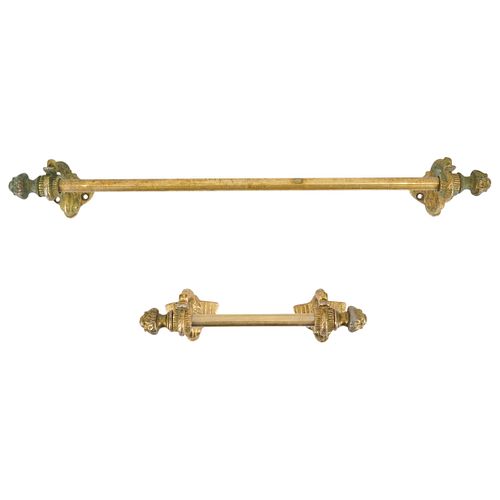 (2PC) SHERLE WAGNER BRASS FISH