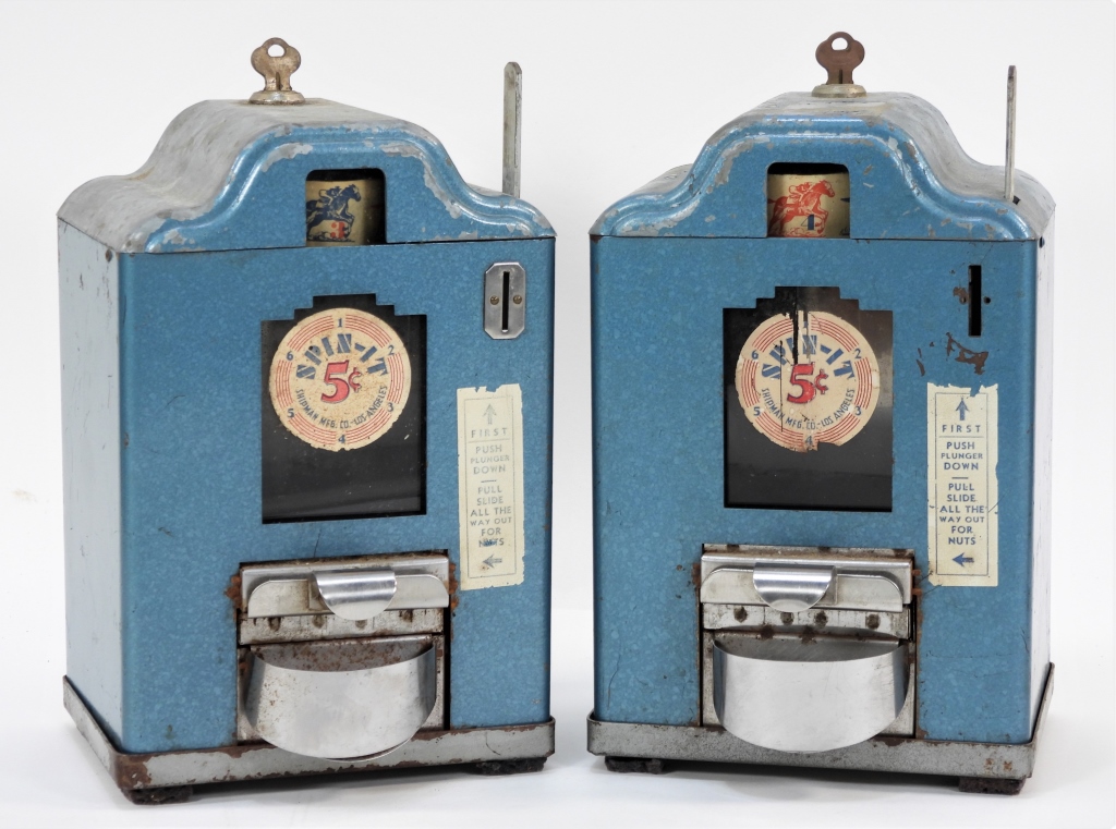 2PC SHIPMAN MFG. CO. SPIN IT