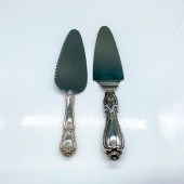 2PC STAINLESS STEEL AND STERLI