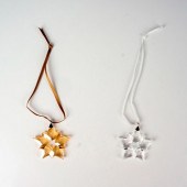 2PC SWAROVSKI CRYSTAL CHRISTMA