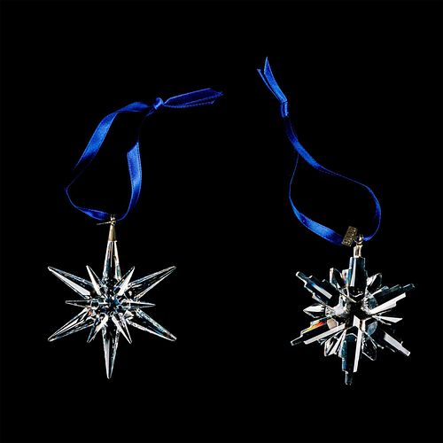 2PC SWAROVSKI CRYSTAL CHRISTMAS
