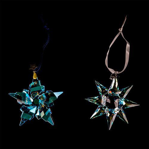 2PC SWAROVSKI CRYSTAL CHRISTMAS