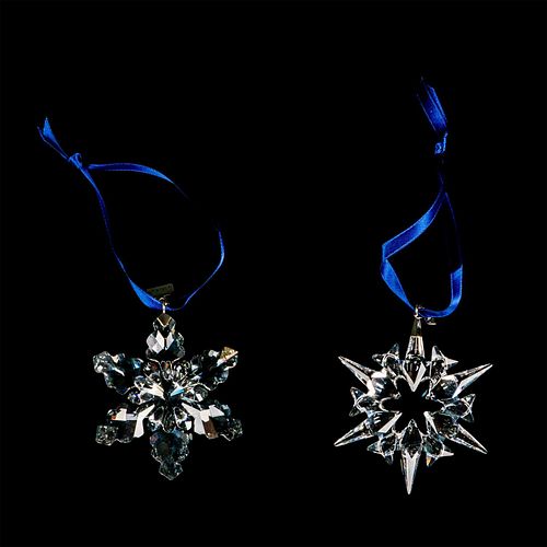 2PC SWAROVSKI CRYSTAL CHRISTMAS