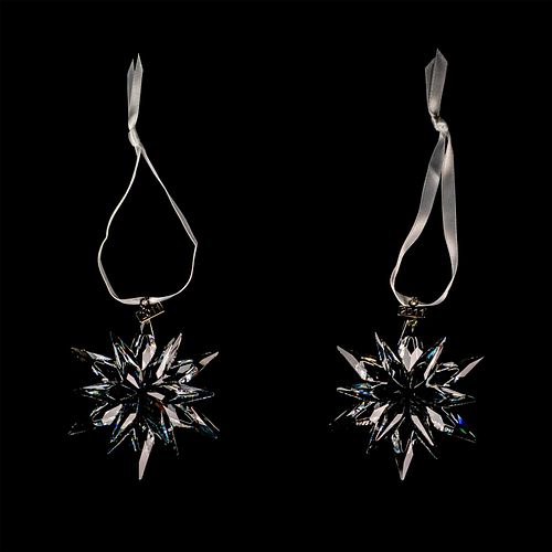 2PC SWAROVSKI CRYSTAL CHRISTMAS