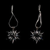 2PC SWAROVSKI CRYSTAL CHRISTMA
