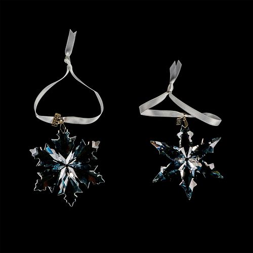 2PC SWAROVSKI CRYSTAL CHRISTMAS