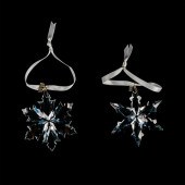 2PC SWAROVSKI CRYSTAL CHRISTMA