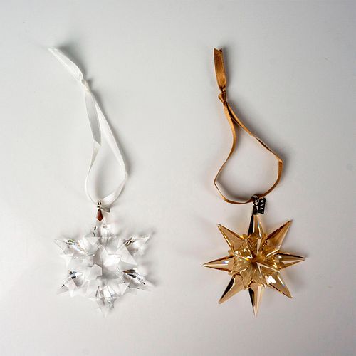 2PC SWAROVSKI CRYSTAL CHRISTMAS