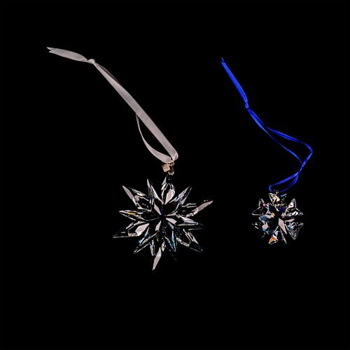 2PC SWAROVSKI CRYSTAL CHRISTMAS