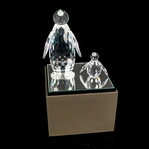 2PC SWAROVSKI CRYSTAL FIGURES,