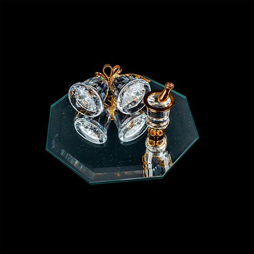 2PC SWAROVSKI CRYSTAL FIGURES,