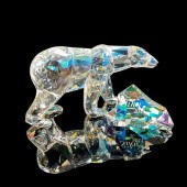 2PC SWAROVSKI CRYSTAL FIGURINE