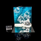 2PC SWAROVSKI CRYSTAL WONDERS