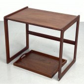 2pc Teak Modern Design. Teak E