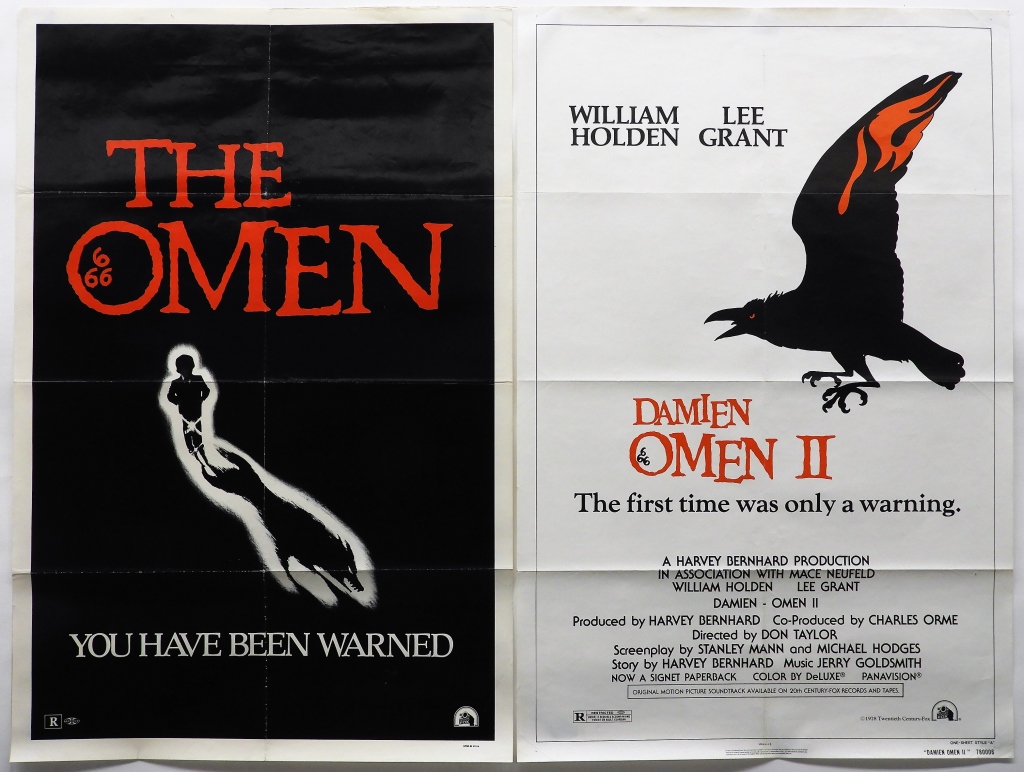 2PC THE OMEN AND OMEN II ONE