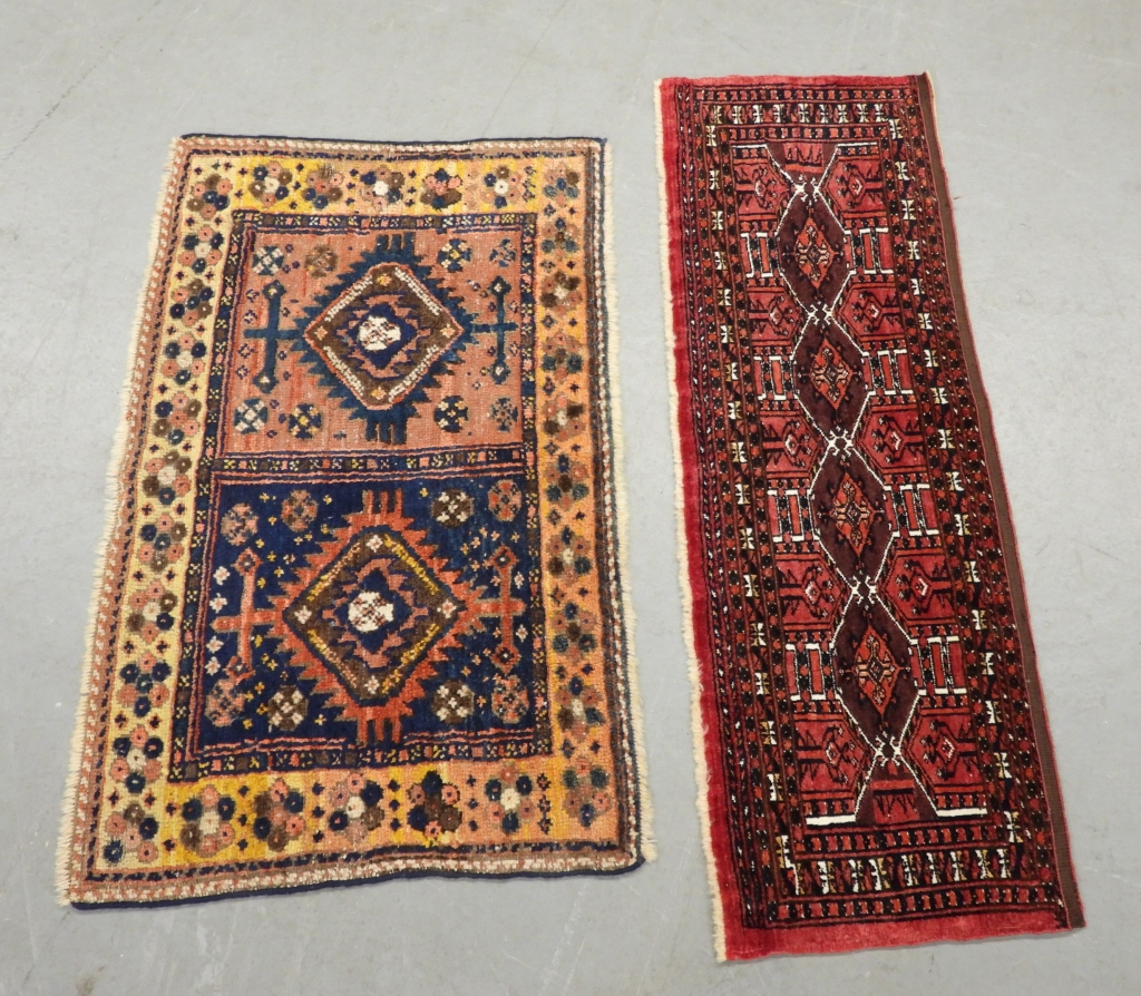 2PC TURKMEN & KURDISH BAG FACE RUGS
