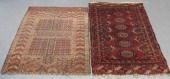 2PC TURKMEN TEKKI & SARYK RUGS