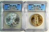 2PC UNITED STATES 2006 W GOLD