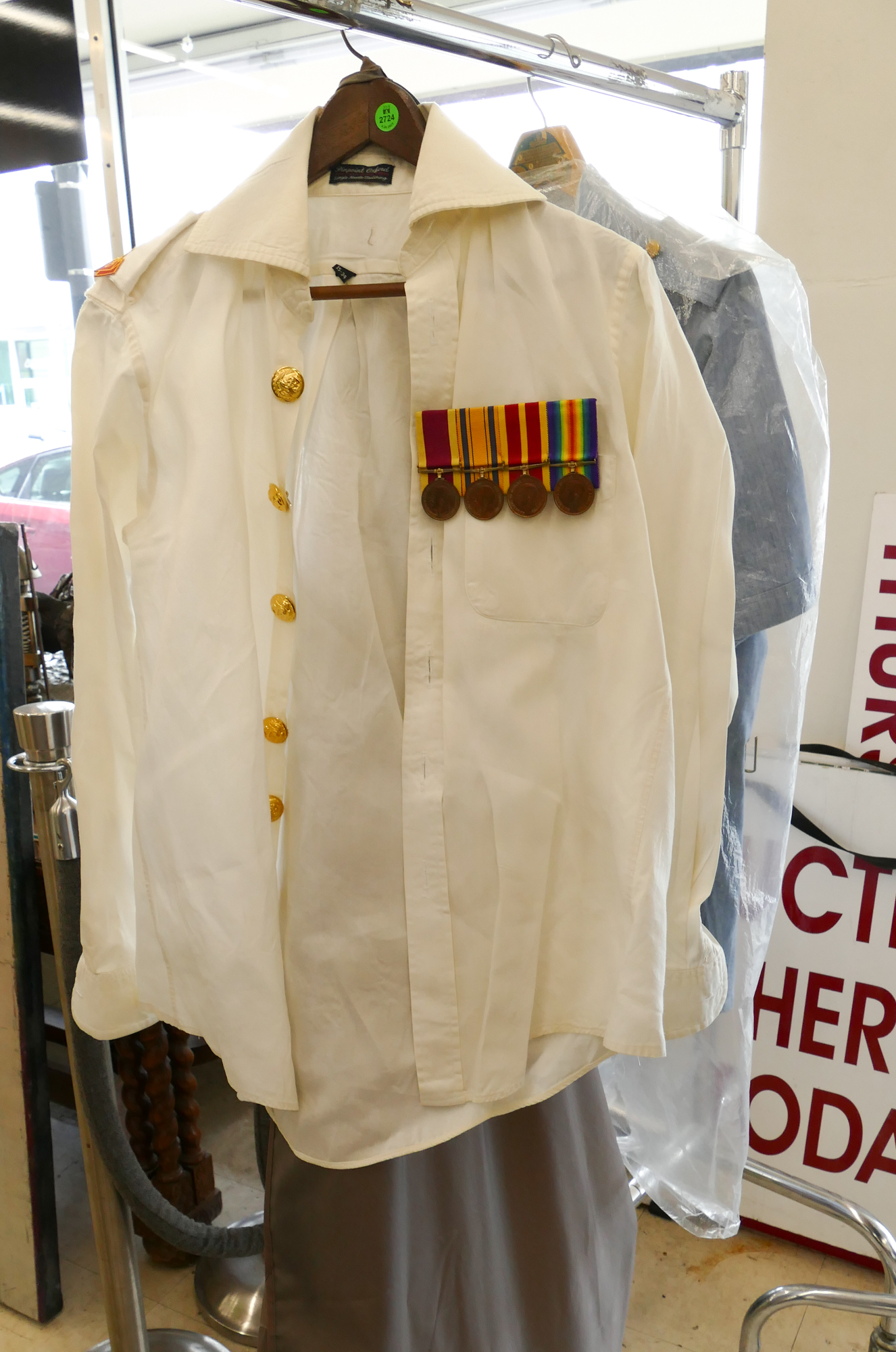 2pc US Military China Marine
