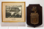 2PC USS HANCOCK MILITARY PHOTO