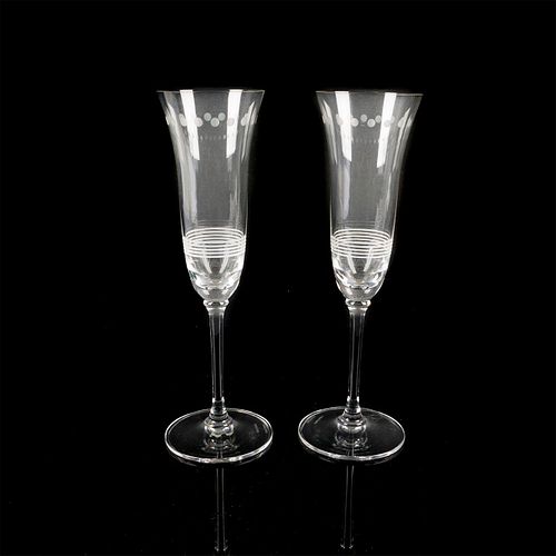2PC VERA WANG CRYSTAL TOASTING