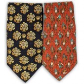 (2PC) VERSACE & FERRAGAMO TIES