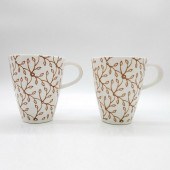 2PC VILLEROY & BOCH CHINA COFF