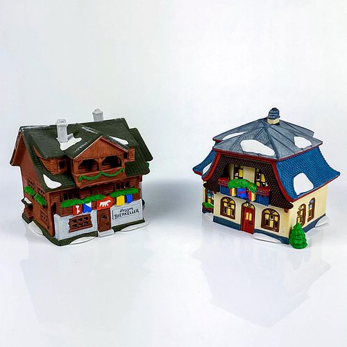 2PC VINTAGE DEPARTMENT 56 HOUSE