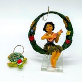 2PC VINTAGE ISLAND HERITAGE CH