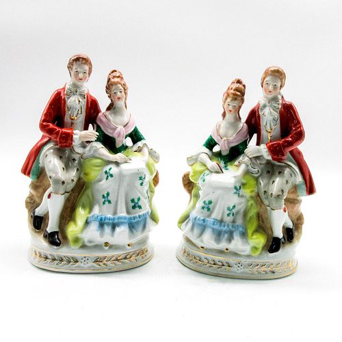 2PC VINTAGE JAPANESE VICTORIAN