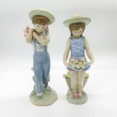 2PC VINTAGE LLADRO FIGURINES,