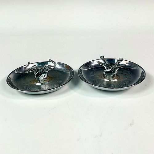 2PC VINTAGE PINCHERETTE CHROME