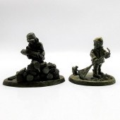 2PC VINTAGE ROBERT DRURY MINIA