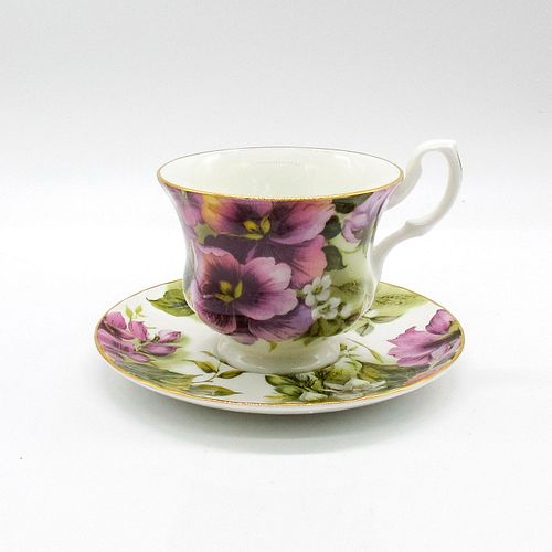 2PC VINTAGE ROYALE GARDEN CUP