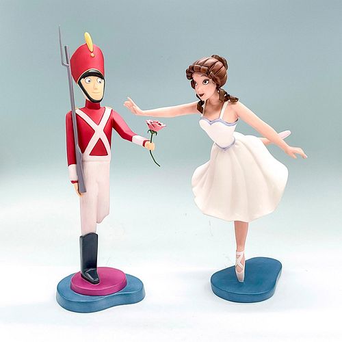 2PC WALT DISNEY CLASSICS FIGURINES,